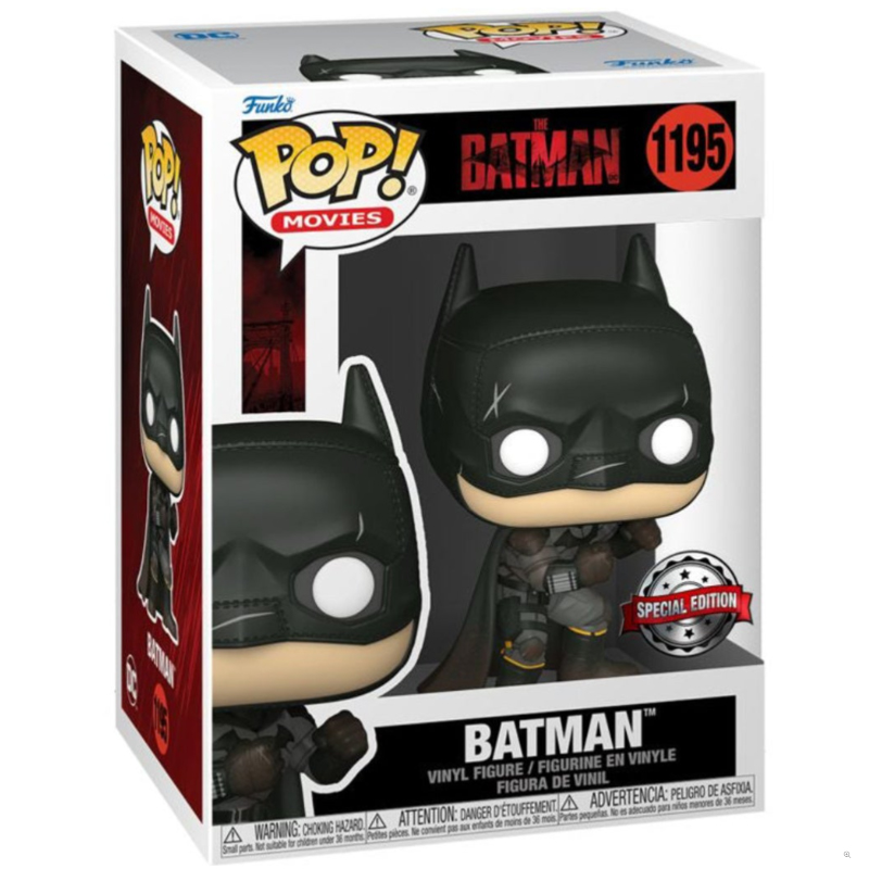 Funko Pop DC The Batman Batman Battle Damaged (1195)